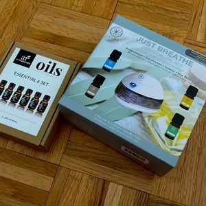 Essential Oil Set by Just Breathe Diffuser